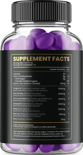Indelo Balance Blends Gummies 60 Gummies avec étiquette visible