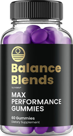 Indelo Balance Blends Gummies 60 Gummies vue avant avec emballage
