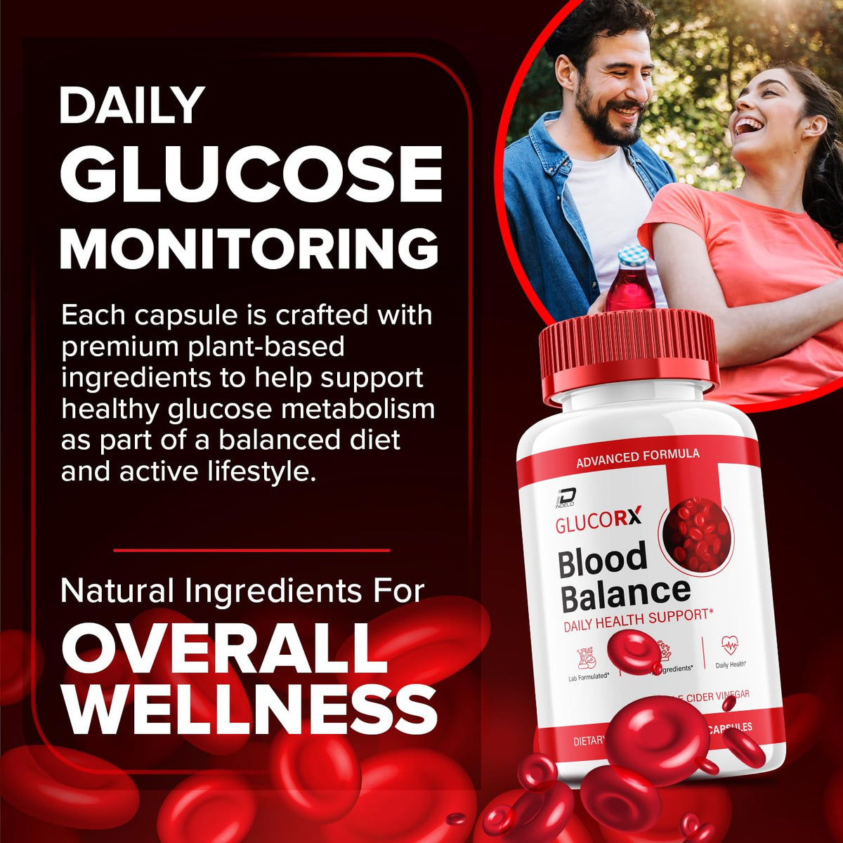 Indelo Glucorx Capsules 60 capsules emballage