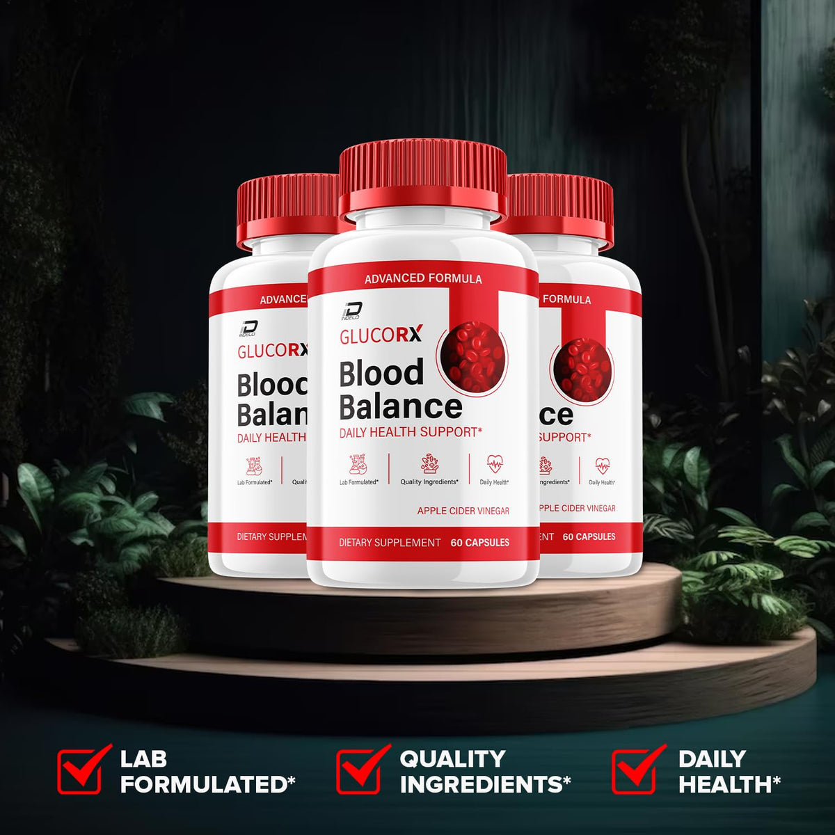 Indelo Glucorx Capsules 60 capsules prise en main