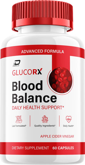 Indelo Glucorx Capsules 60 capsules vue de l'avant