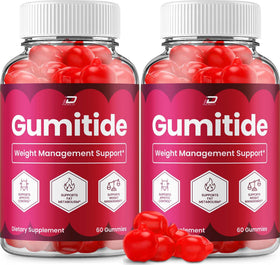 Indelo Gumitide Gummies 1000MG 120 Gummies avec Vitamine B12 et B6 - vue avant