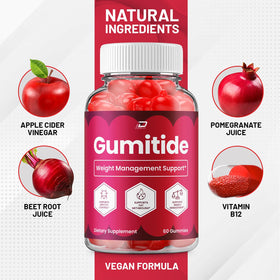 Indelo Gumitide Gummies 1000MG - détails des ingrédients