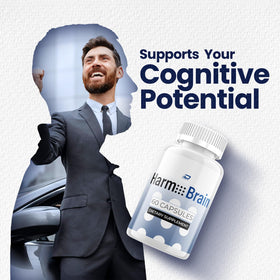 Indelo Harm Brain 60 capsules vue de côté avec étiquette