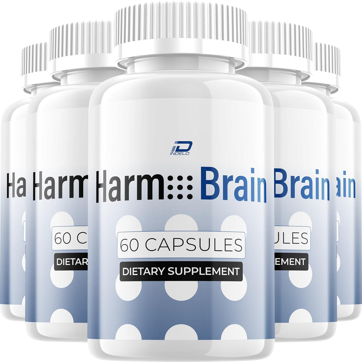 Indelo Harm Brain 60 capsules vue de face avec emballage