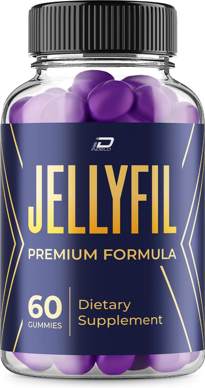 Indelo Jellyfil Gummy 60 gummies packaging front view
