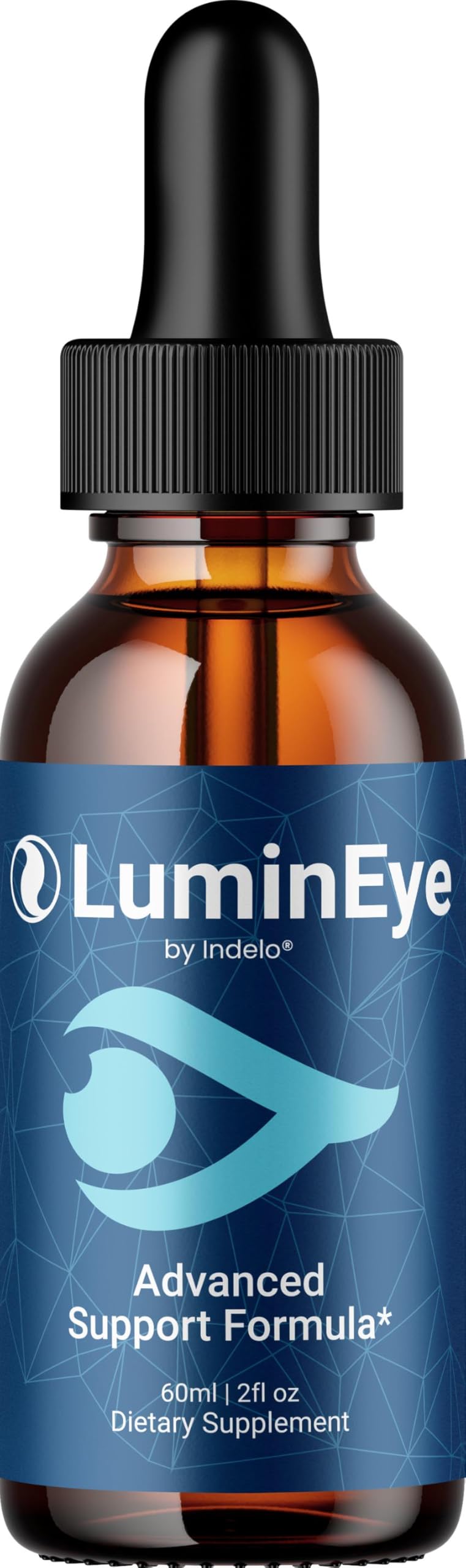 Indelo LuminEye flacon de complément alimentaire liquide pour les yeux