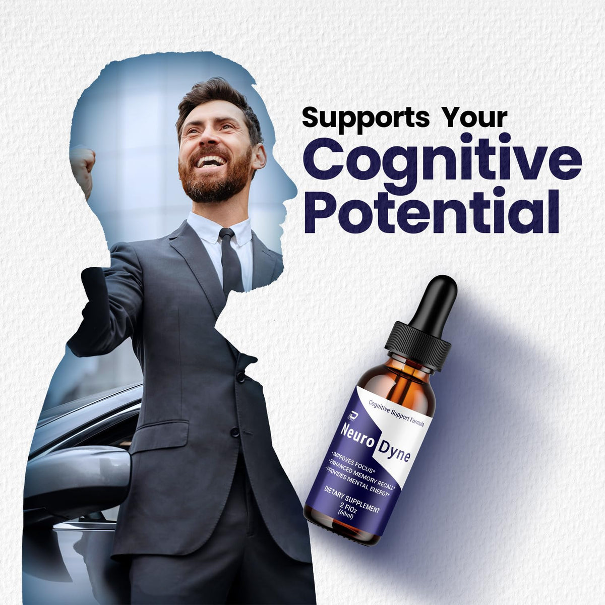 Indelo Neurodyne Liquid Drops avec goutteur ouvert
