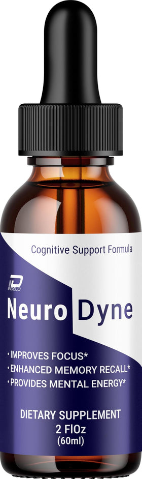 Indelo Neurodyne Liquid Drops flacon vu de face avec étiquette