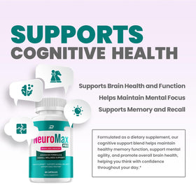 Indelo NeuroMax Pro Capsules sur fond neutre