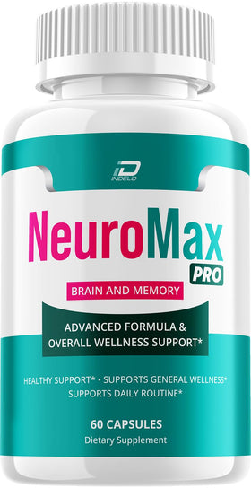 Indelo NeuroMax Pro Compléments Alimentaires 60 Capsules vue de face