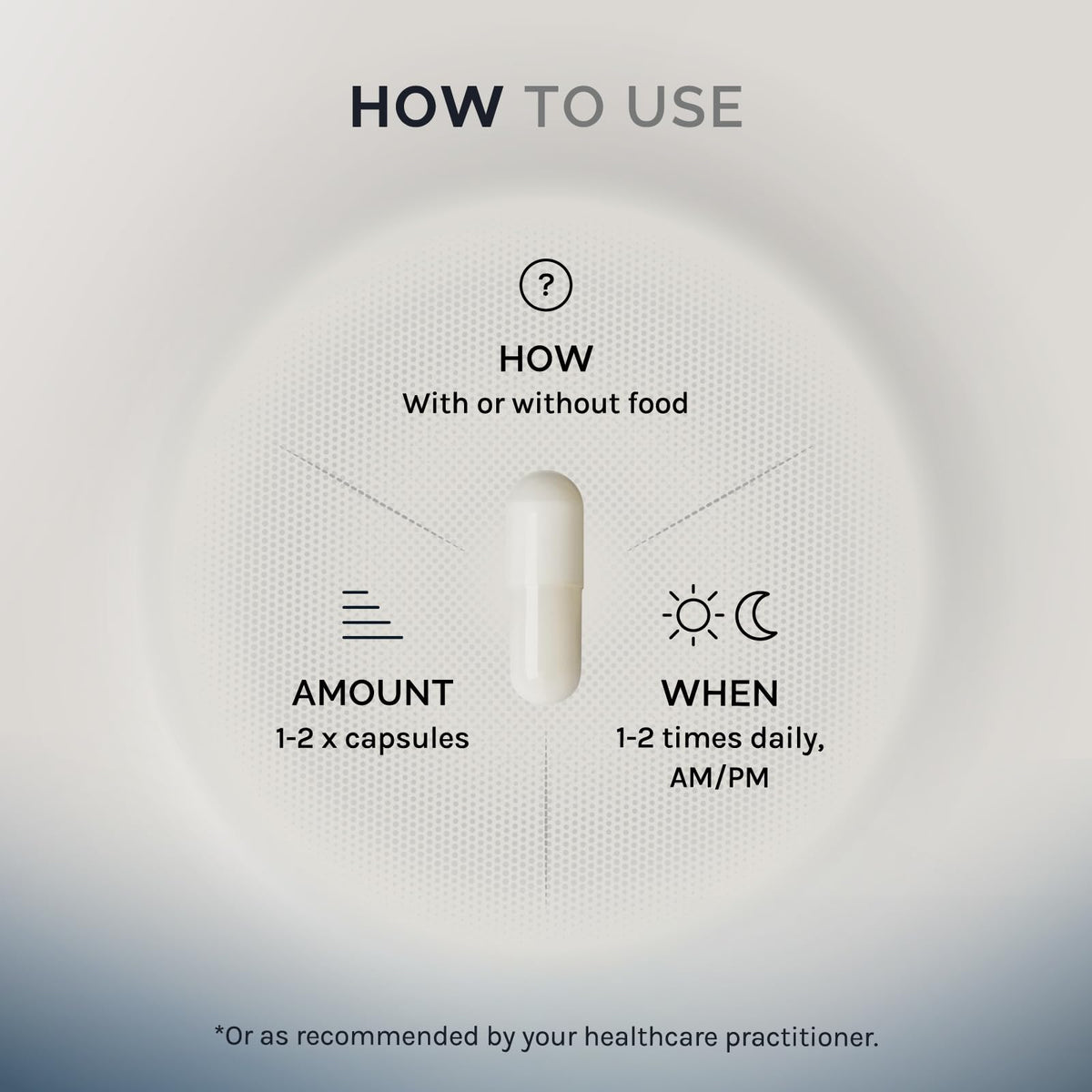 InfiniWell Akkermansia Probiotique capsules avec verre d'eau