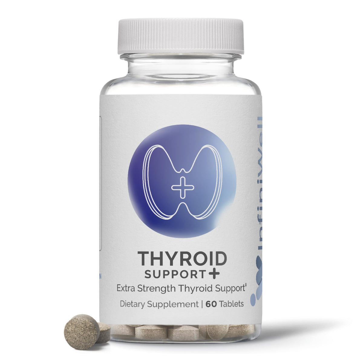 InfiniWell Complément Alimentaire Thyroïdien 60 Comprimés - vue avant