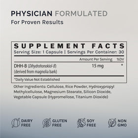 InfiniWell DHH-B Max 15mg capsules sur une table