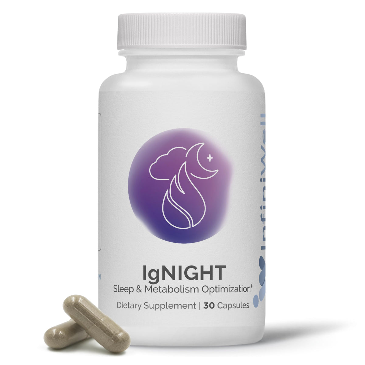 InfiniWell IgNIGHT boîte de 30 capsules vue de face
