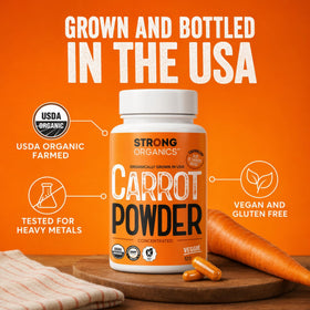 Ingredient principal: Poudre de Jus de Carotte Crue