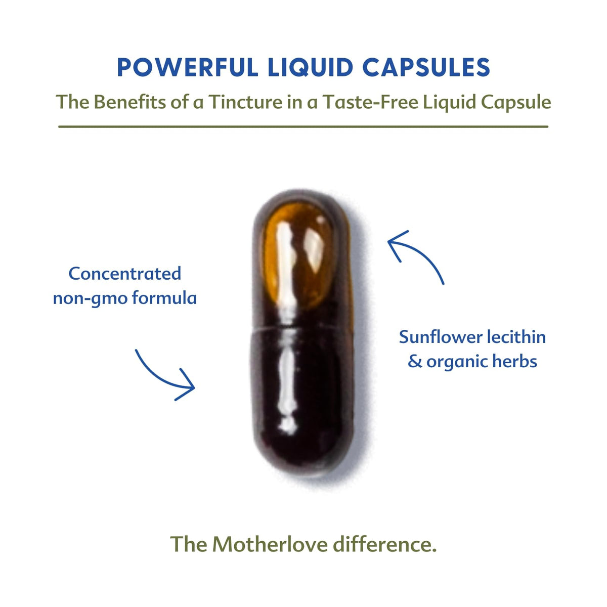 Ingrédients biologiques de More Milk Moringa sur une table