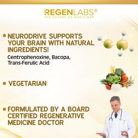 Ingrédients clés du supplément Regen Labs NeuroDrive