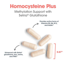 Ingrédients d'Allergy Research Group Homocysteine Plus sur étiquette