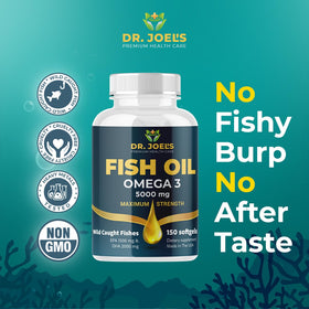 Ingrédients d'huile de poisson Omega 3 Dr. JOEL'S