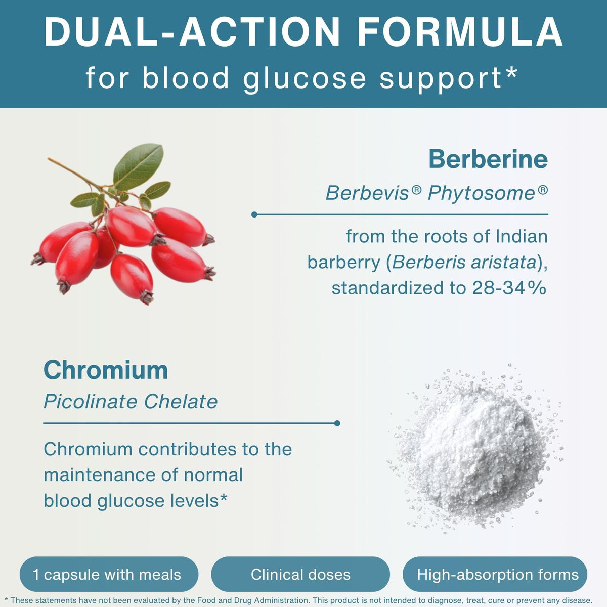 Ingrédients d'Igennus Berberine Phytosome sur l'étiquette