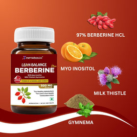 Ingrédients de a balanced routine Lean Balance 1000mg Berberine Plus