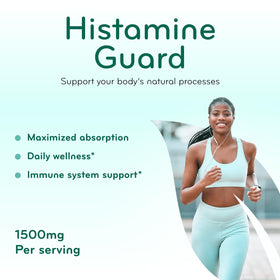 Ingrédients de Clear Formulas Histamine Guard sur l'étiquette
