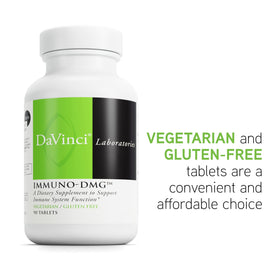 Ingrédients de DAVINCI daily wellness-DMG sur fond blanc