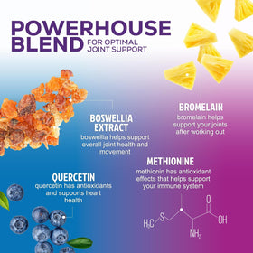Ingrédients de Glucosamine Chondroïtine et leur description