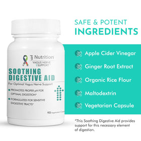 Ingrédients de l'Aide daily Vagus Nerve de TJ Nutrition