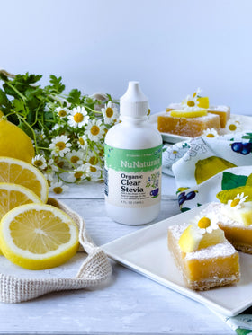 Ingrédients de l'édulcorant liquide Nunaturals, étiquette
