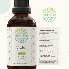 Ingrédients de l'extrait liquide violet HerbEra