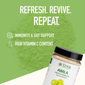 Ingrédients de la Poudre d'Amla Pure bixa BOTANICAL