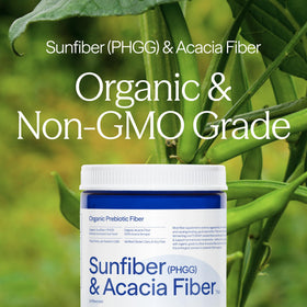 Ingrédients de la poudre de Sunfiber PHGG & Acacia Fiber
