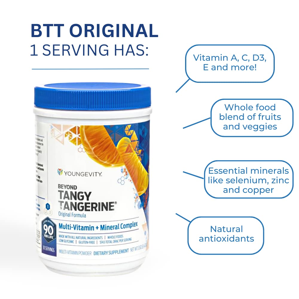 Ingrédients de la poudre multivitamine Youngevity