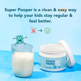 Ingrédients de la poudre Nurished Super Pooper 150g