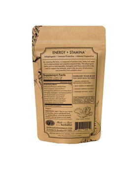 Ingrédients de la poudre superfood Qi Énergie Anima Mundi