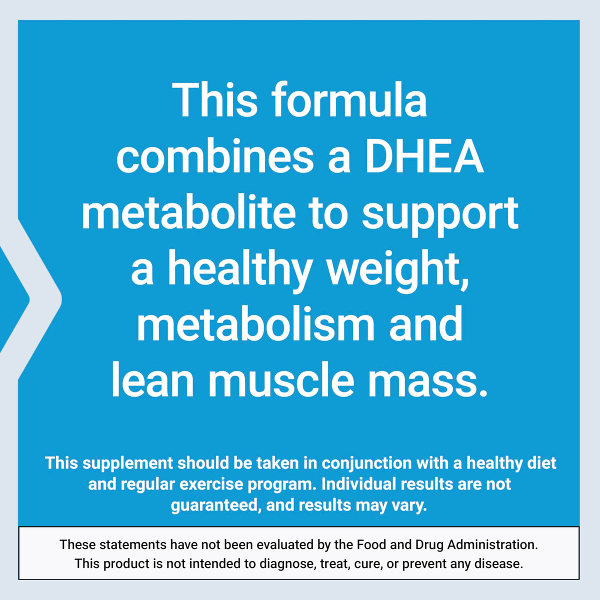Ingrédients de Life Extension 7-Keto DHEA a balanced routine sur une table