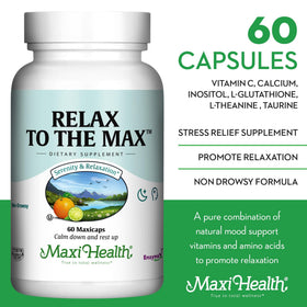 Ingrédients de Maxi Health daily wellness sur l'étiquette