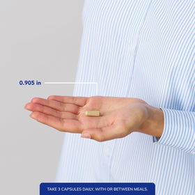 Ingrédients de Pure Encapsulations Daily Stress Formula sur une table