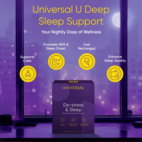 Ingrédients de Universal U De-Stress & Sommeil