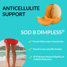 Ingrédients de UpNourish Complément Cellulite et Veines sur l'étiquette