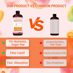 Ingrédients de VerdiGusto multivitamine liquide