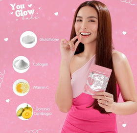 Ingrédients de You Glow Babe 4 en 1 Glutathione