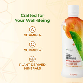 Ingrédients de Youngevity Ultimate Tangy Tangerine affichés