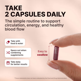 Ingrédients des capsules de betterave bio Nature's Pure Blend