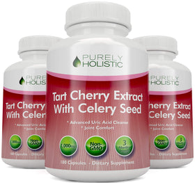 Ingrédients des capsules de cerise acide Purely Holistic