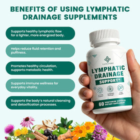 Ingrédients des capsules de drainage lymphatique YANLUOBO