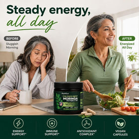 Ingrédients des capsules de moringa NutriFact
