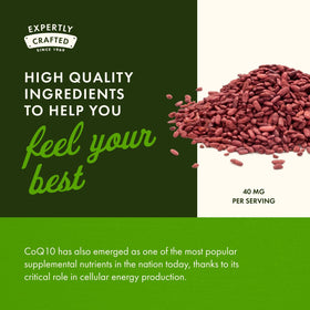 Ingrédients des capsules de riz rouge et CoQ10 Swanson
